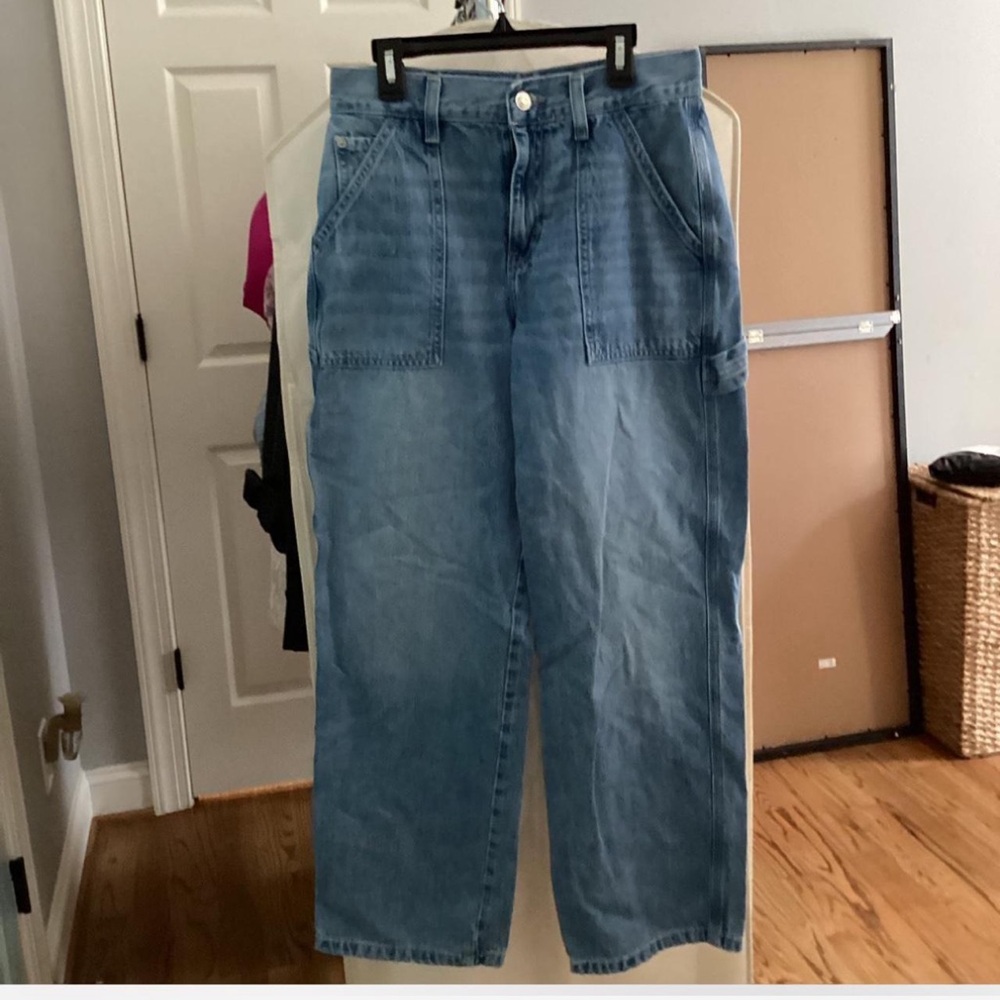 Forever 21 cargo jeans size 26